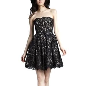 Robert Rodriquez | Collab Lace Strapless Minidress
